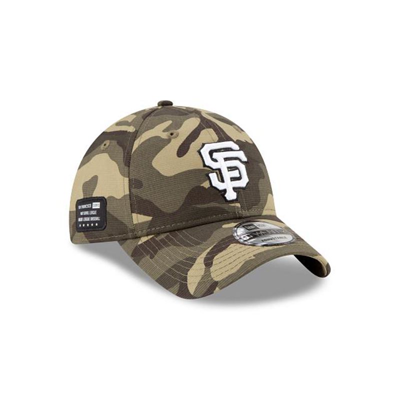 MLB San Francisco Giants Armed Forces Weekend 9Twenty Adjustable (UDC2780) - Green New Era Caps